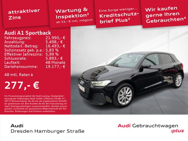 Audi A1 Sportback 30TFSI LED ACC Rückfahrkamera SONOS