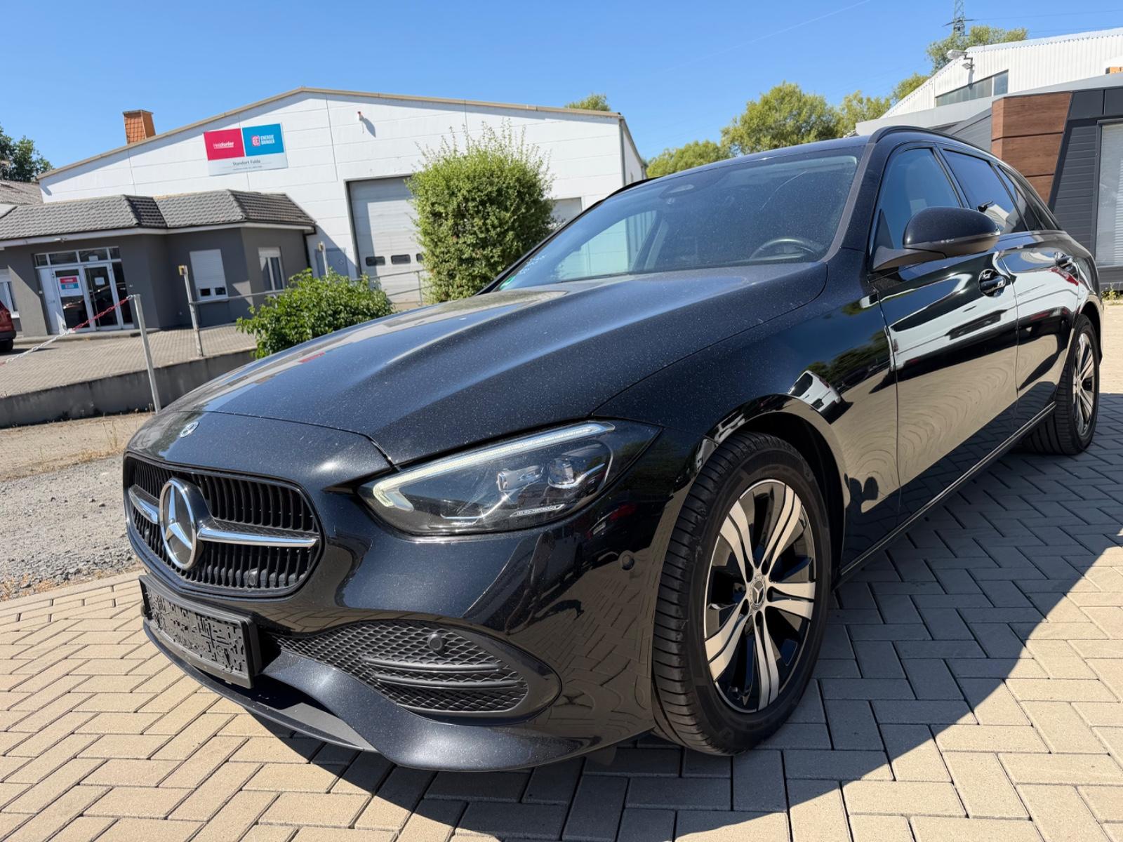 Mercedes-Benz C 200 d T Autom. Navi Led Teilleder Alu