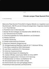 Pössl Citroën Jumper Summit Prime 640  - Pössl Summit prime