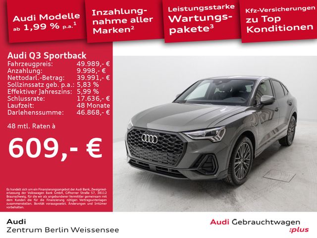 Audi Q3 Sportback 35 1.5 TFSI AHK*PDC*RFK*LED