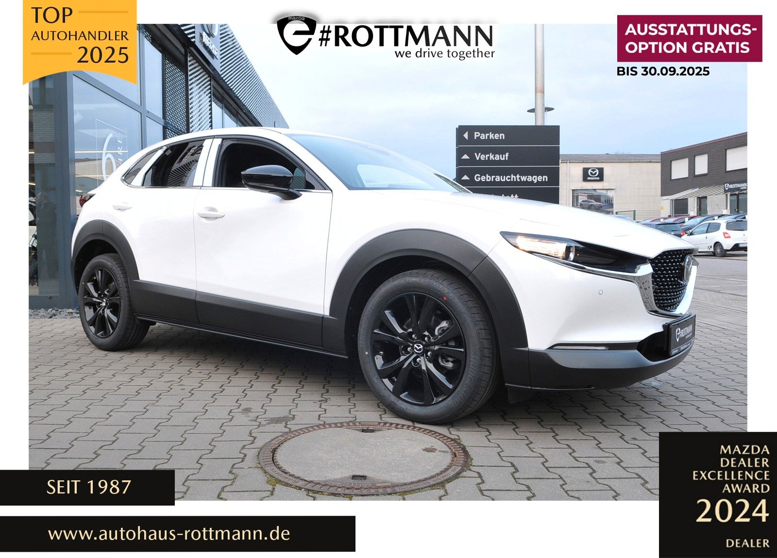 Mazda CX-30 2025 SoMo eSKYACTIV-G2.5 140ps Aut. Homura