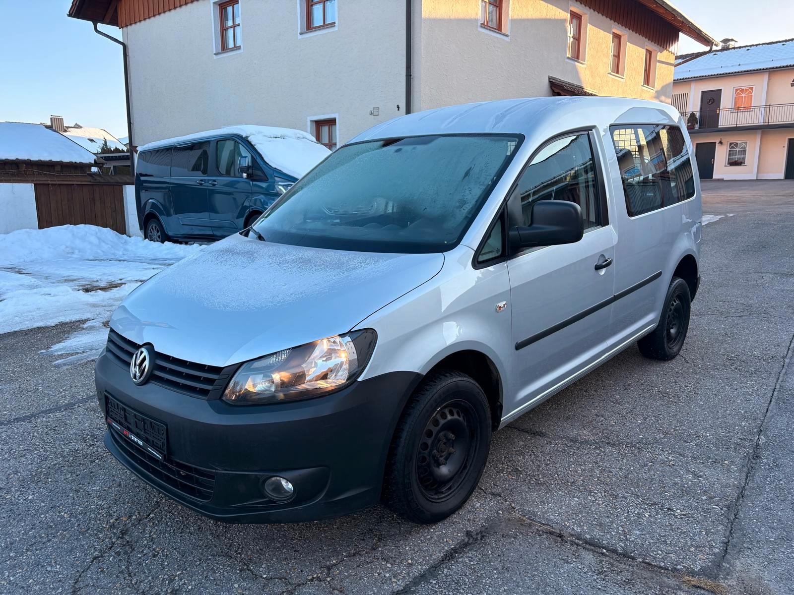 Volkswagen Caddy 4Motion 2.0 TDI Klima 8bereift 5Sitze AHK