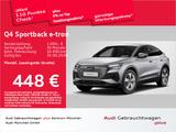 Audi Q4 Sportback e-tron 45 ACC/Wärmep./Privacy/Kamer - silberne Audi Q4 e-tron