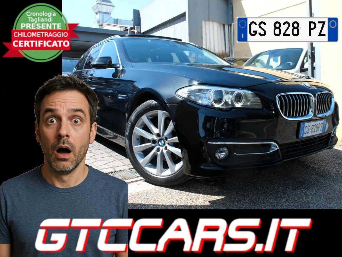 BMW Bmw 520d Touring Luxury SW 190Cv Tetto NaviPro P