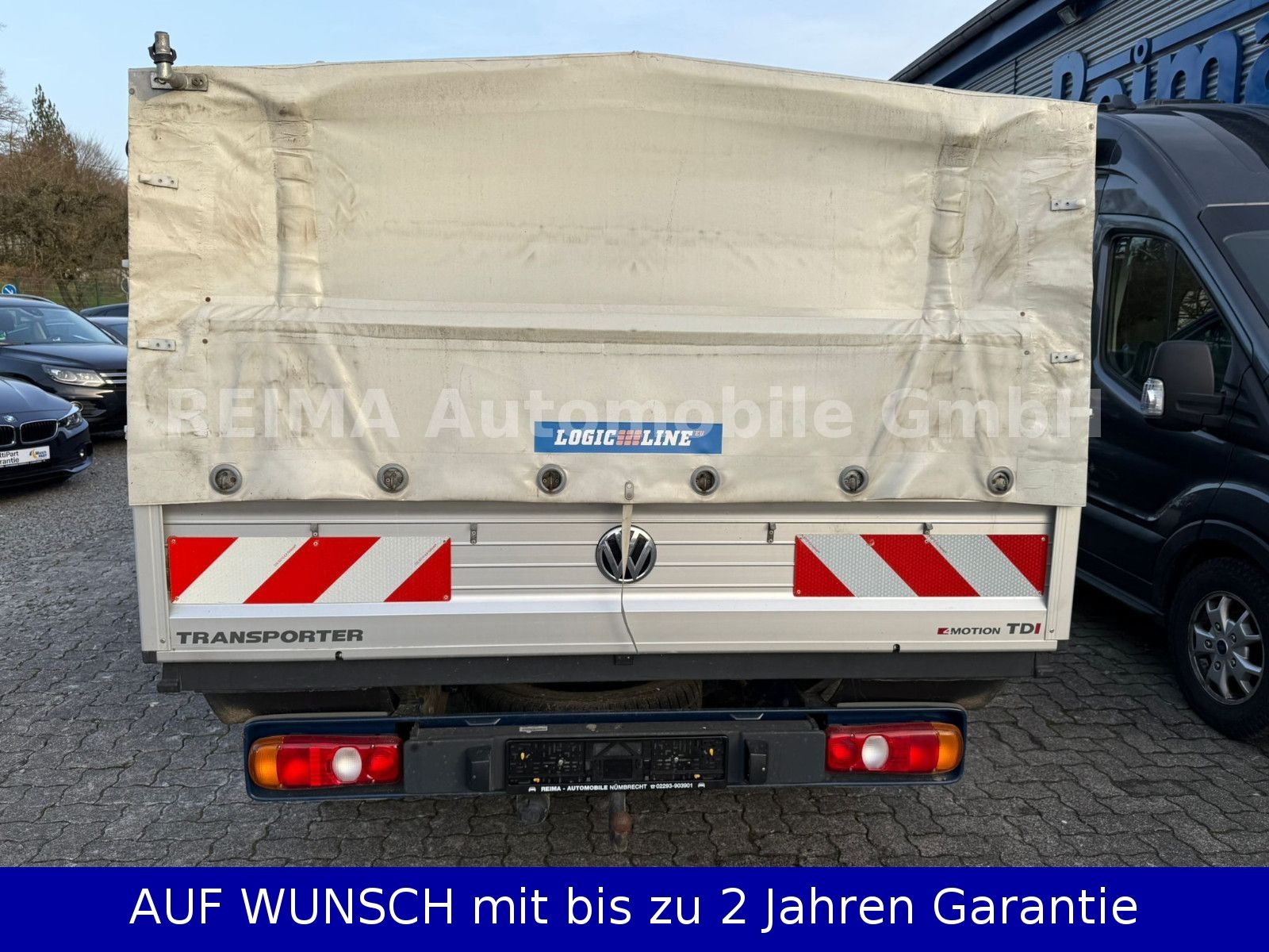 Fahrzeugabbildung Volkswagen T6   2,0D Pritsche Doppelkabine lang 4 Motion