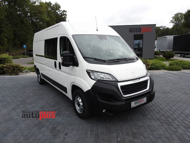 Peugeot BOXER KASTENWAGEN DOPPELKABINE 6 SITZE TEMPOMAT