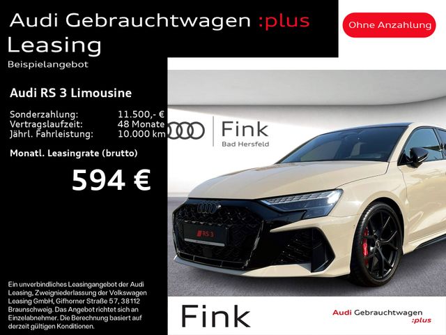 AUDI RS 3 Limousine RS-Sportabgasanlage Pano Matrix