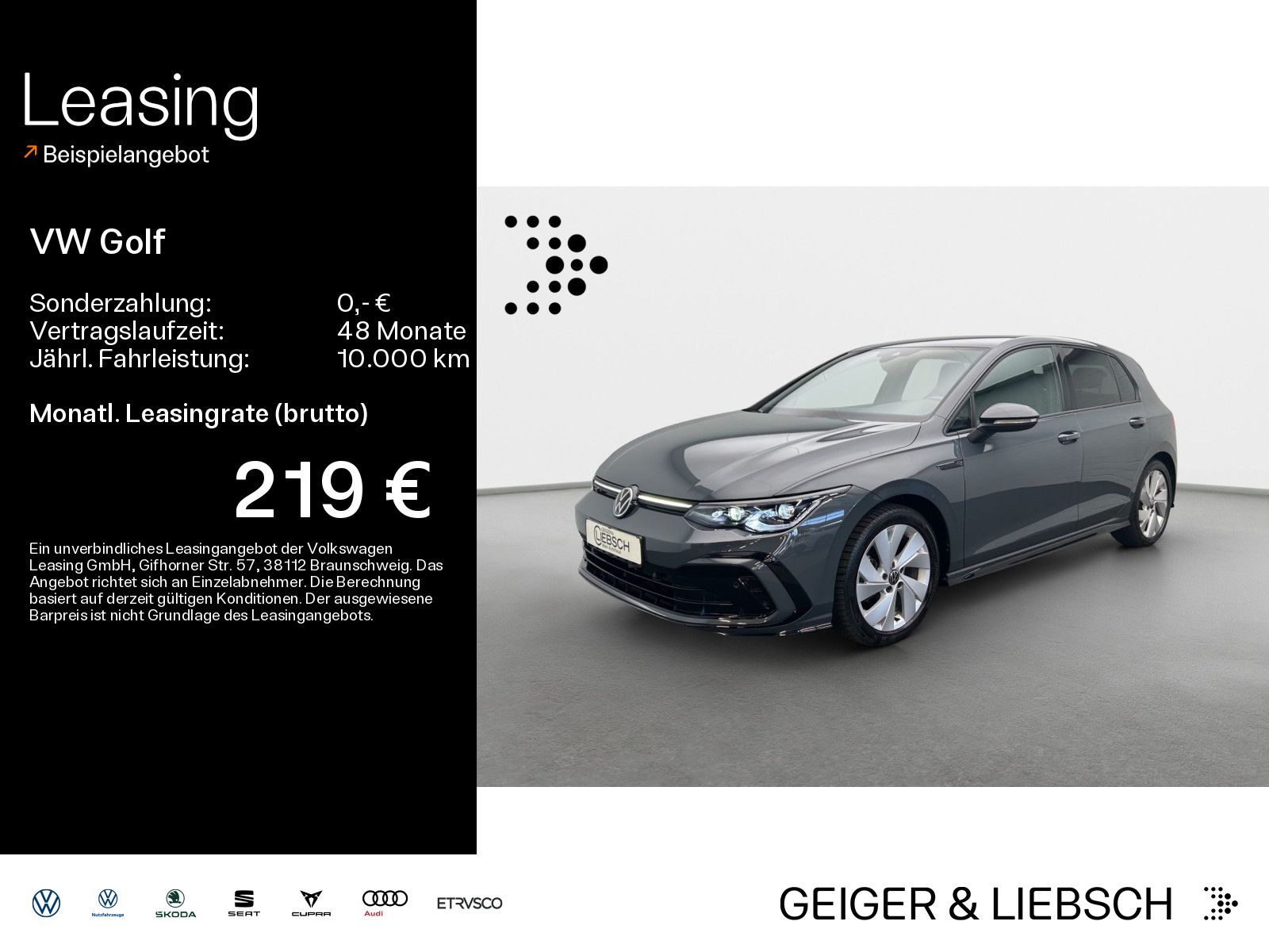Volkswagen Golf VIII 1.5 eTSI DSG R-LINE*BLACK-STYLE*IQ.LIG