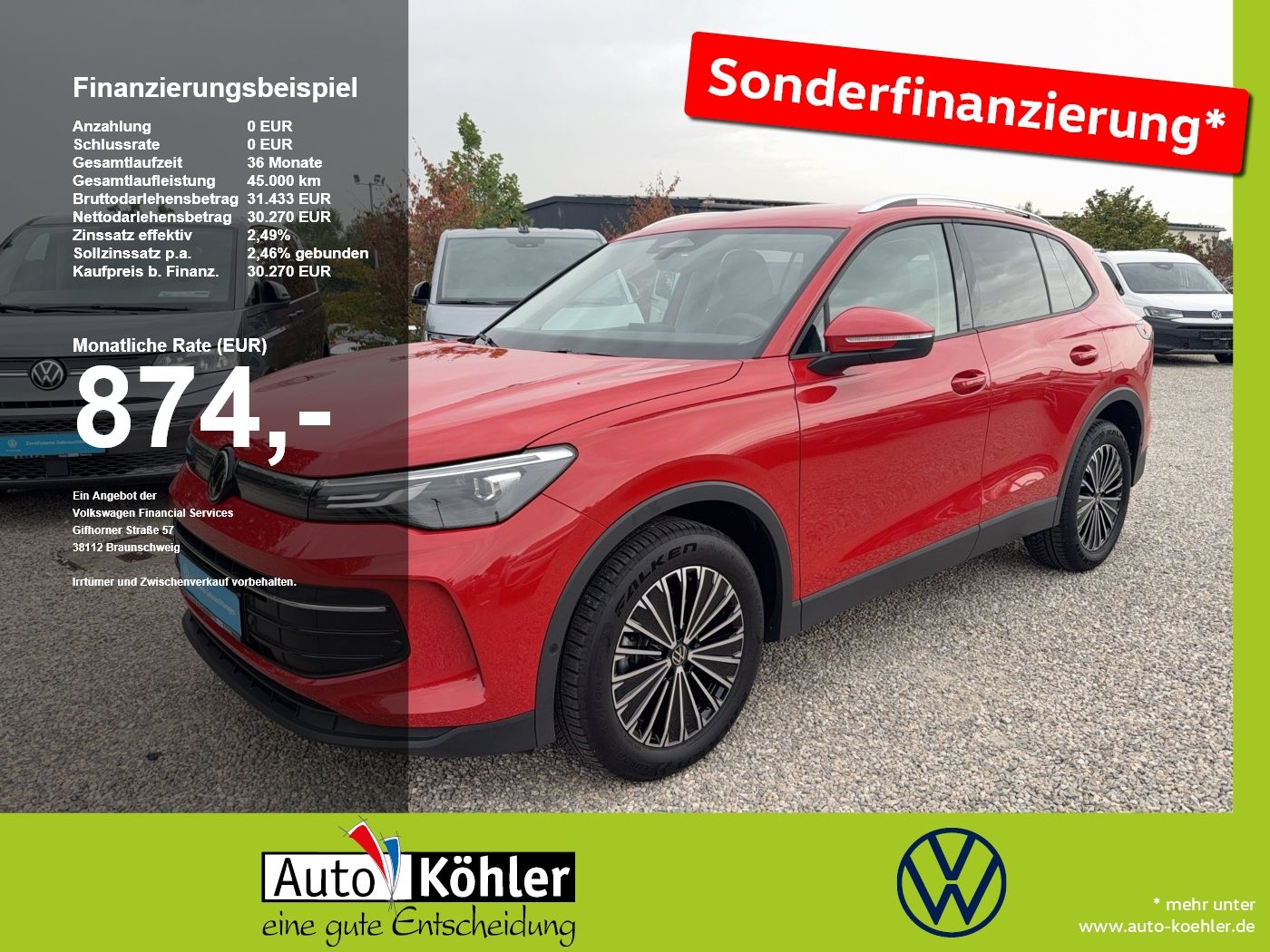 Volkswagen Tiguan Life eTSi CarPlay Kamera ACC AHK LED