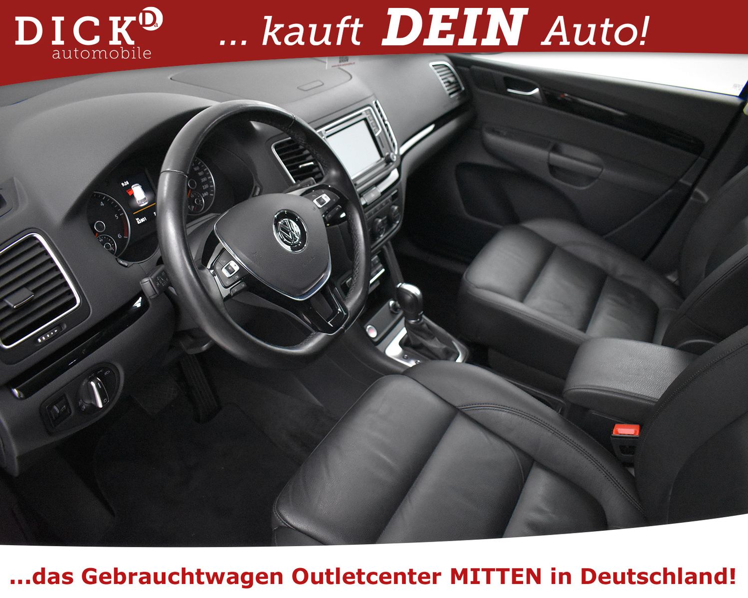 VW Sharan 2.0d DSG Highl NAVI+KAM+XEN+AHK+ACC+LEDER - Image 11