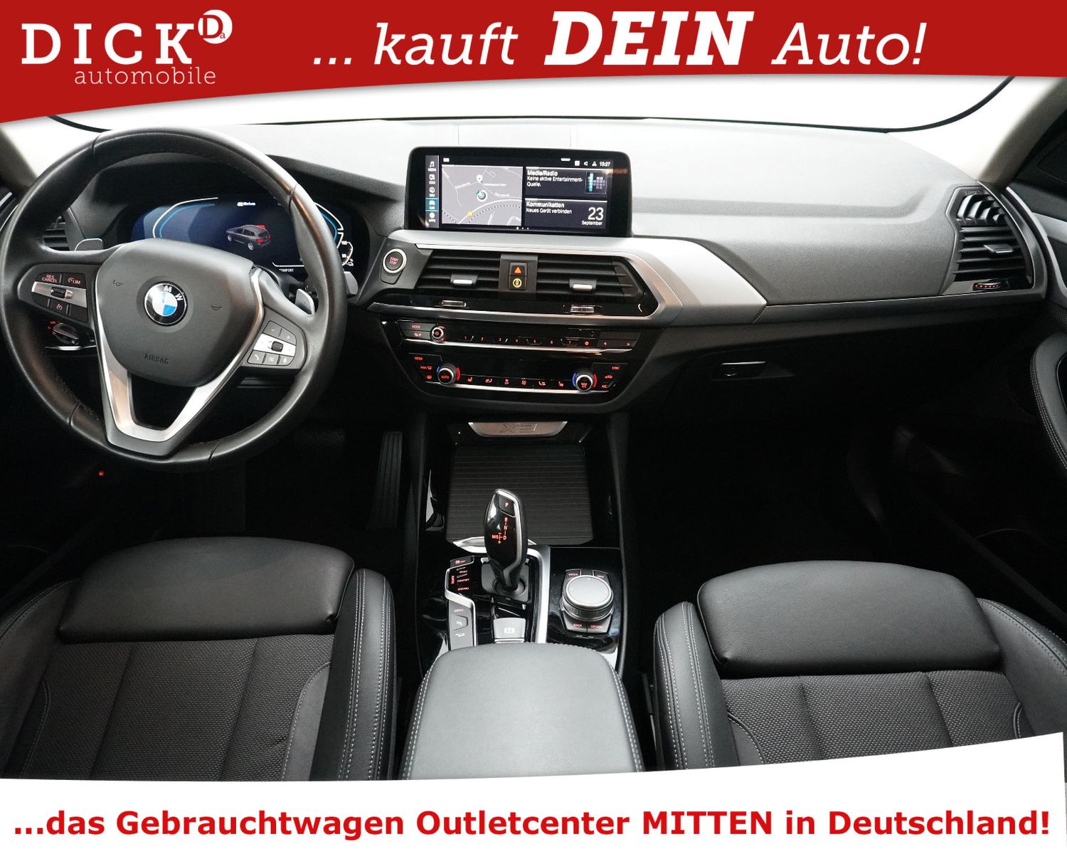 Fahrzeugabbildung BMW X3 xDr 30e Aut Sport LEDER+SHZ+VIRTU+PROF+LED+MF