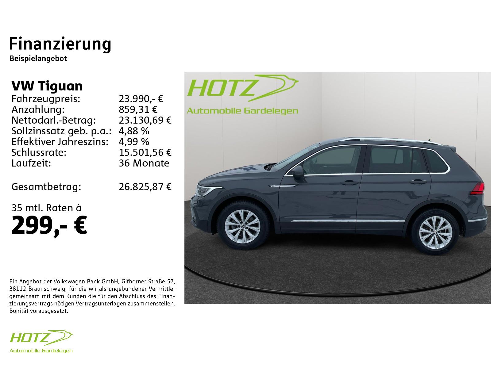 Volkswagen Tiguan 2.0 TDI DSG Life LED/PDC/KAMERA