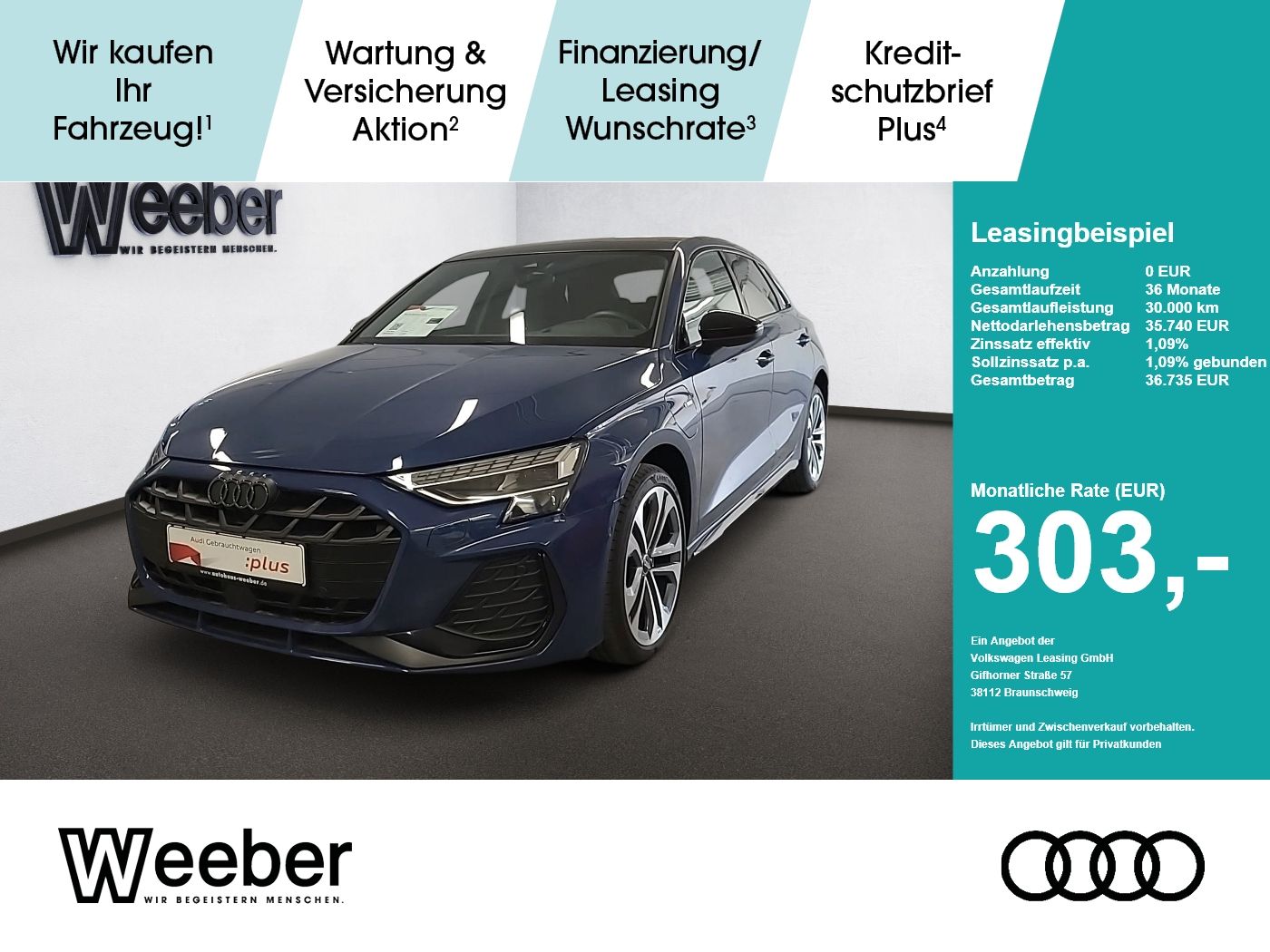 Audi A3 Sportback S line Hybrid *PANO*SONOS*MATRIX*KA