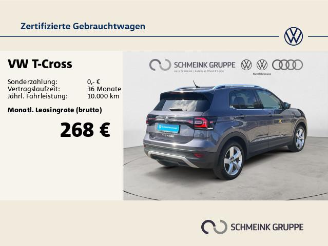 Volkswagen T-Cross 1.0 TSI DSG Style AHK Navi Kamera ACC, миниатюра 20
