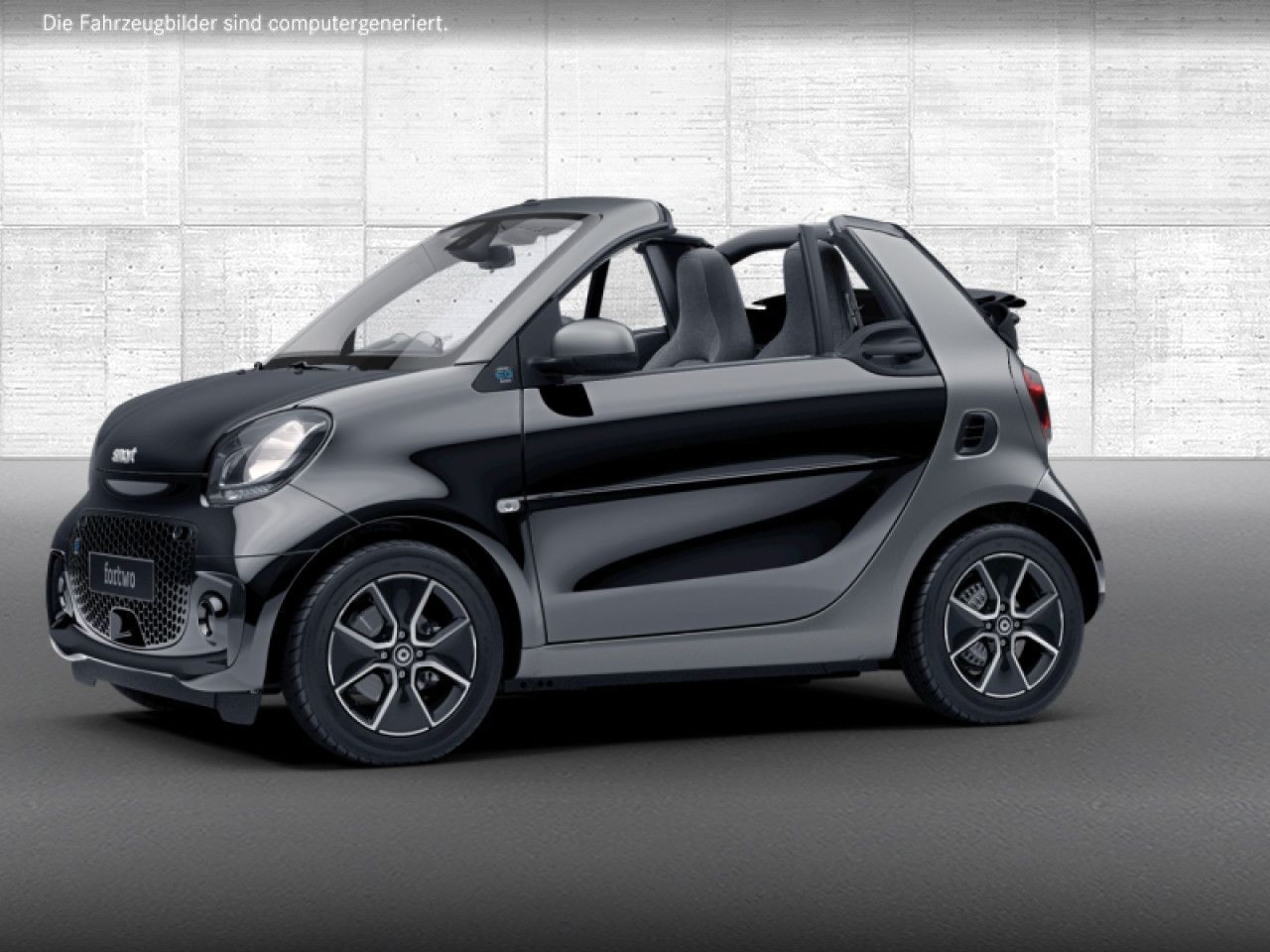 Smart fortwo EQ cabrio/Passion/+Paket/Advan/Tempo/1.Hd imagem 3