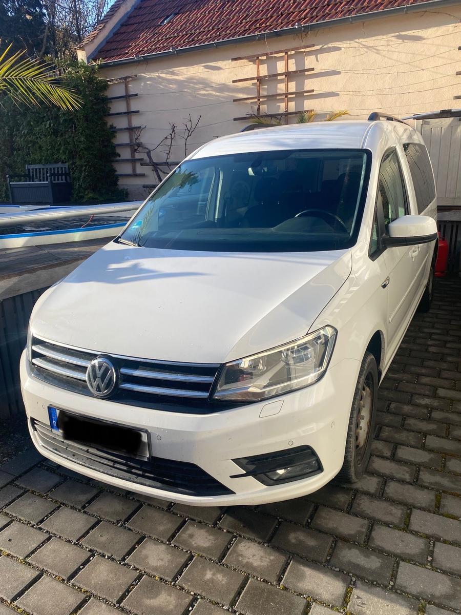 Volkswagen Caddy PKW Maxi 1.Hand Sitzheizung SR WR