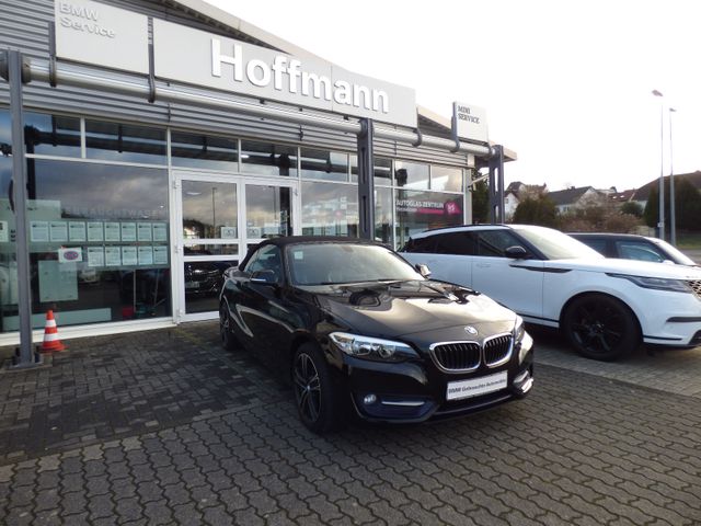 BMW 218 i  Cabrio - Navi/PDC/Leder/Sitzhzg.