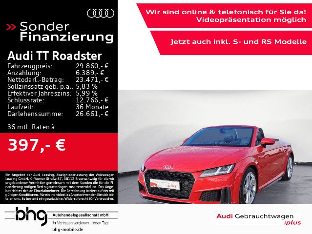 Audi TT Roadster 40 TFSI S-Line Matrix Navi Keyless