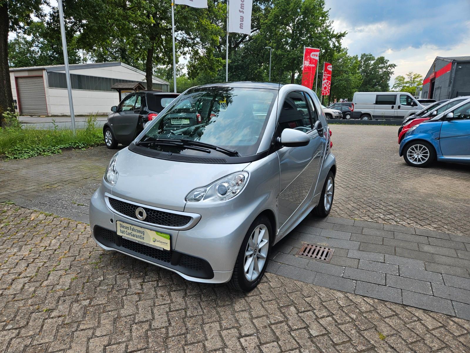 Smart ForTwo Coupé 1.0 MHD Passion Servo Klima Alufelg