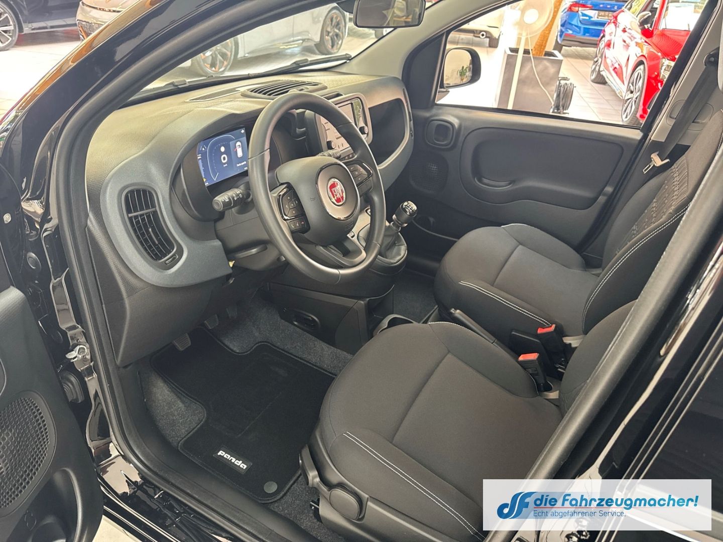 Fahrzeugabbildung Fiat Pandina Hybrid Tempomat Icon Digitales Cockpit D