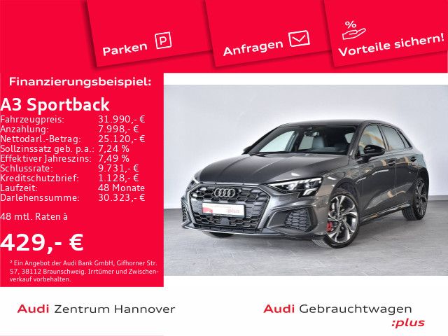 Audi A3 Sportback S line 45 TFSIe Kamera LED virtual