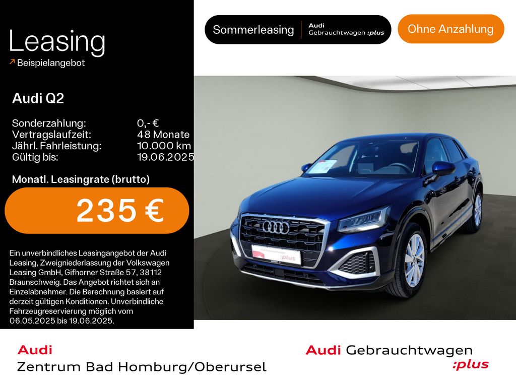 Audi Q2 Advanced 30 TFSI*Navi*LED*AHK*PDC*Virtual Coc