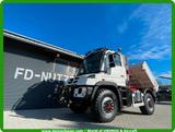 Unimog U427 mit Seilwinde und Kran , Einzelstück - Unimog 427