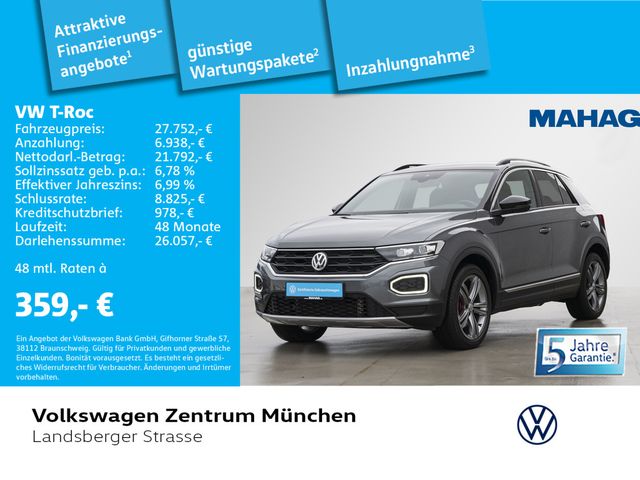 Volkswagen T-ROC 2,0 TDI Sport 4motion ACC LED Navi Rear Vi