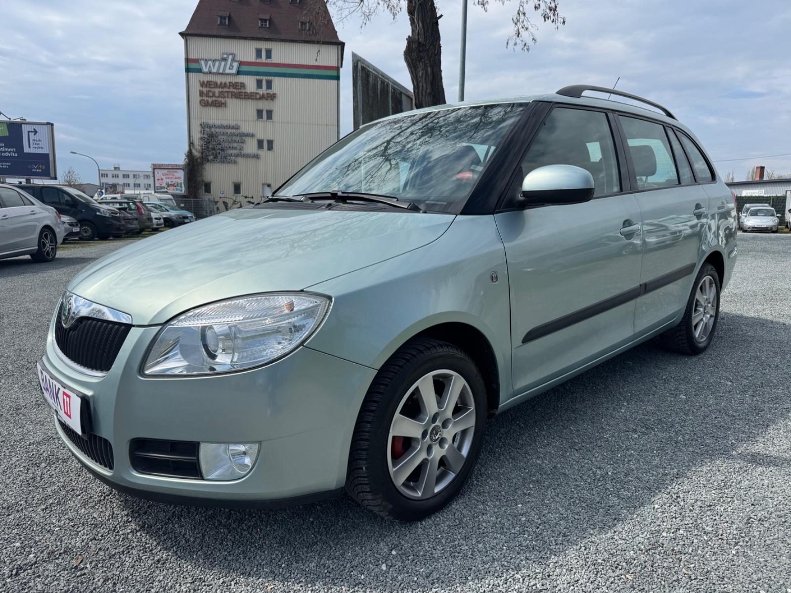Skoda Fabia 2009 — interior