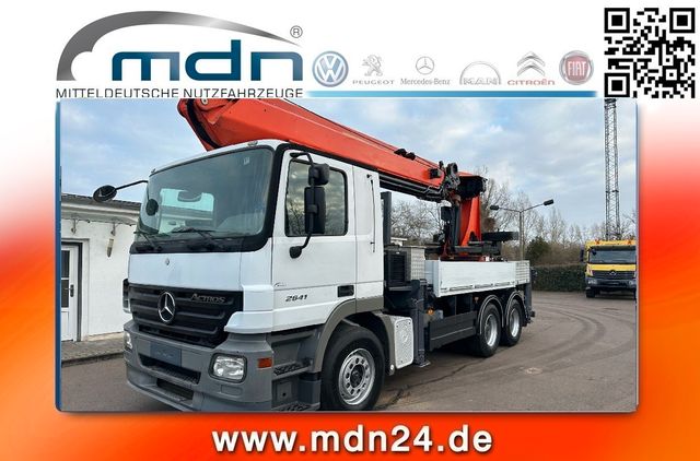 Mercedes-Benz Actros 2641 Palfinger Montagekran 36m Seilwinde