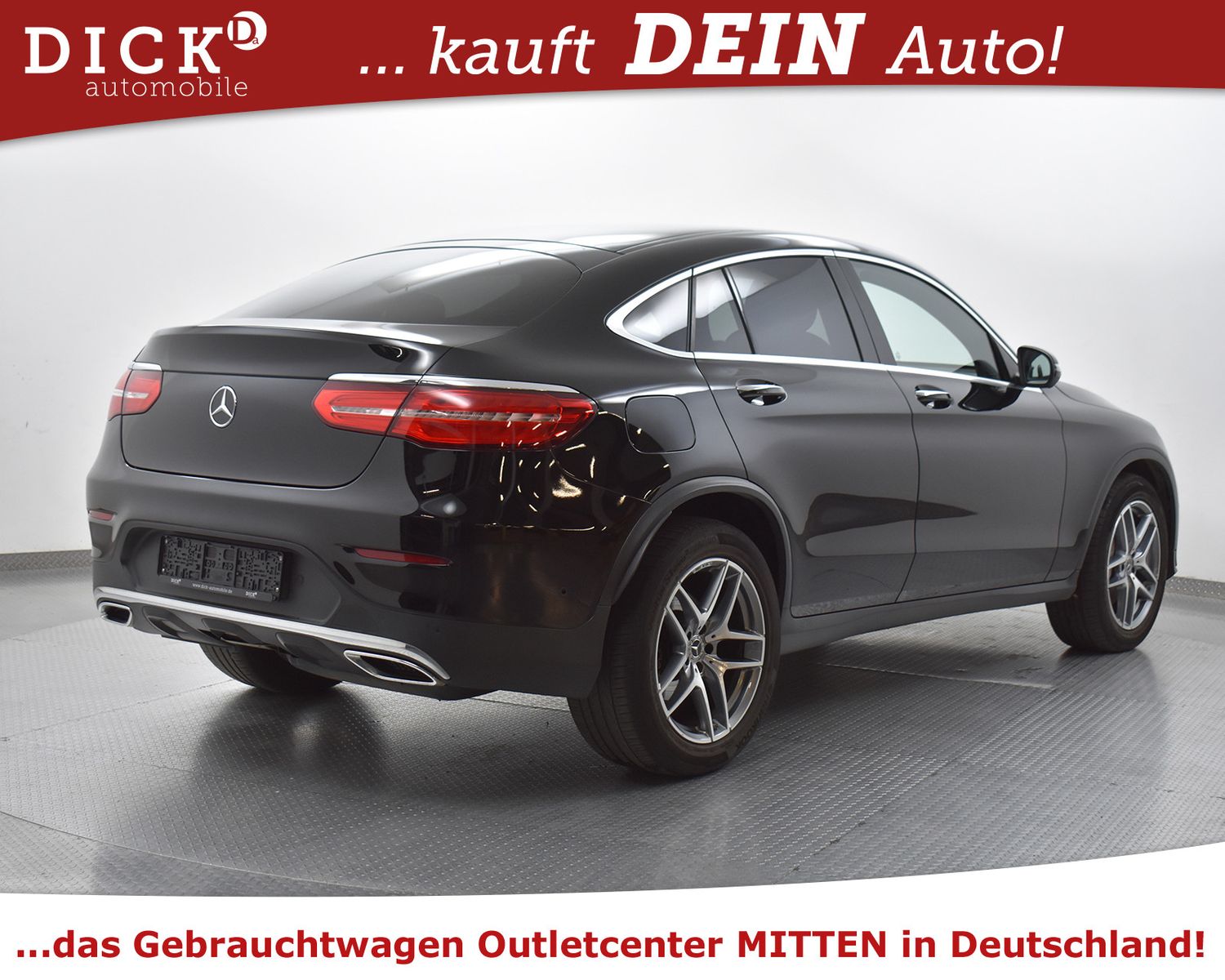 MERCEDES-BENZ GLC 250d Coupe 2X AMG Line COMAND+MEMO+360+BURM+ - Image 4