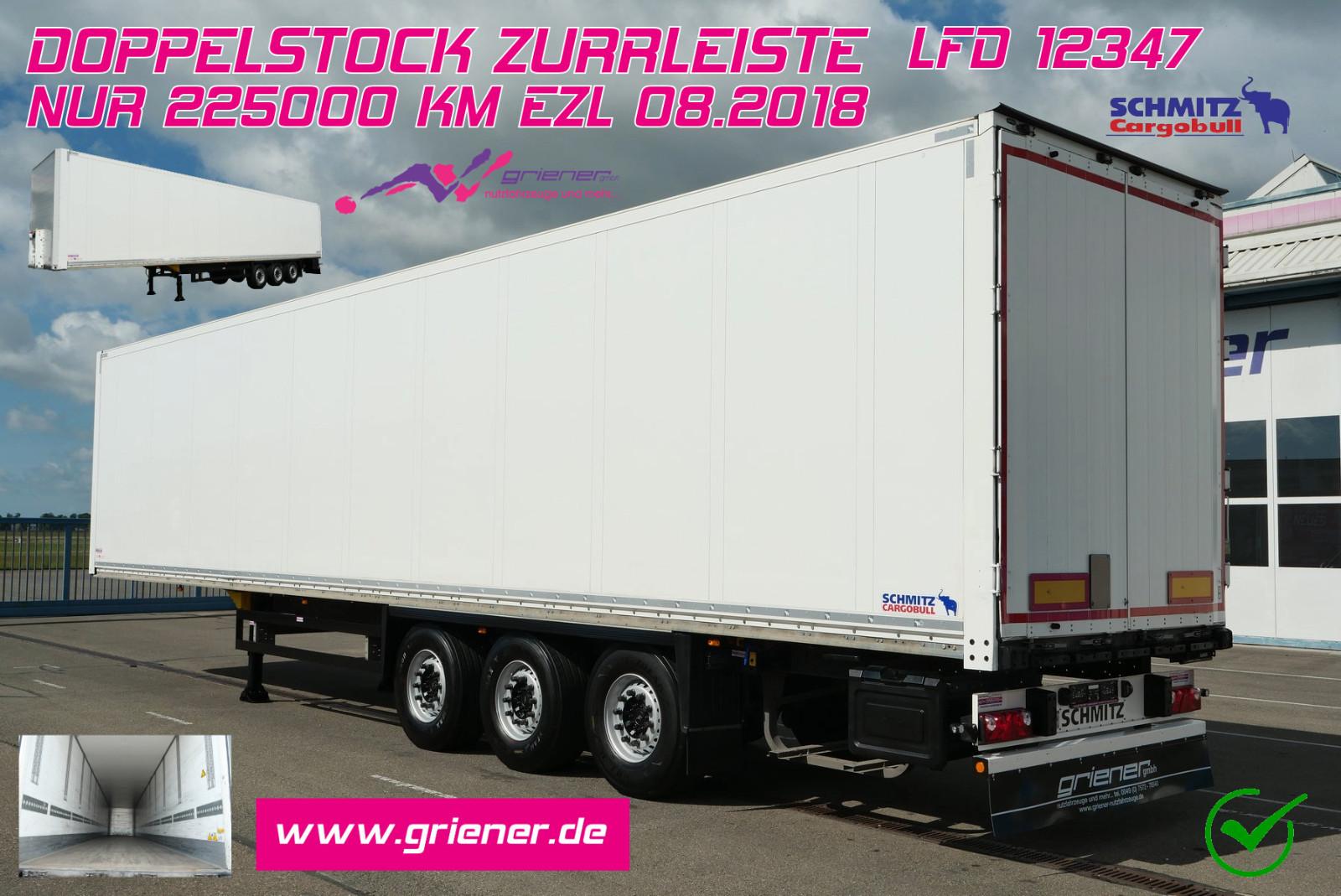 Schmitz Cargobull SKO 24/ DOPPELSTOCK / ZURRLEISTE / LASI 12642 XL