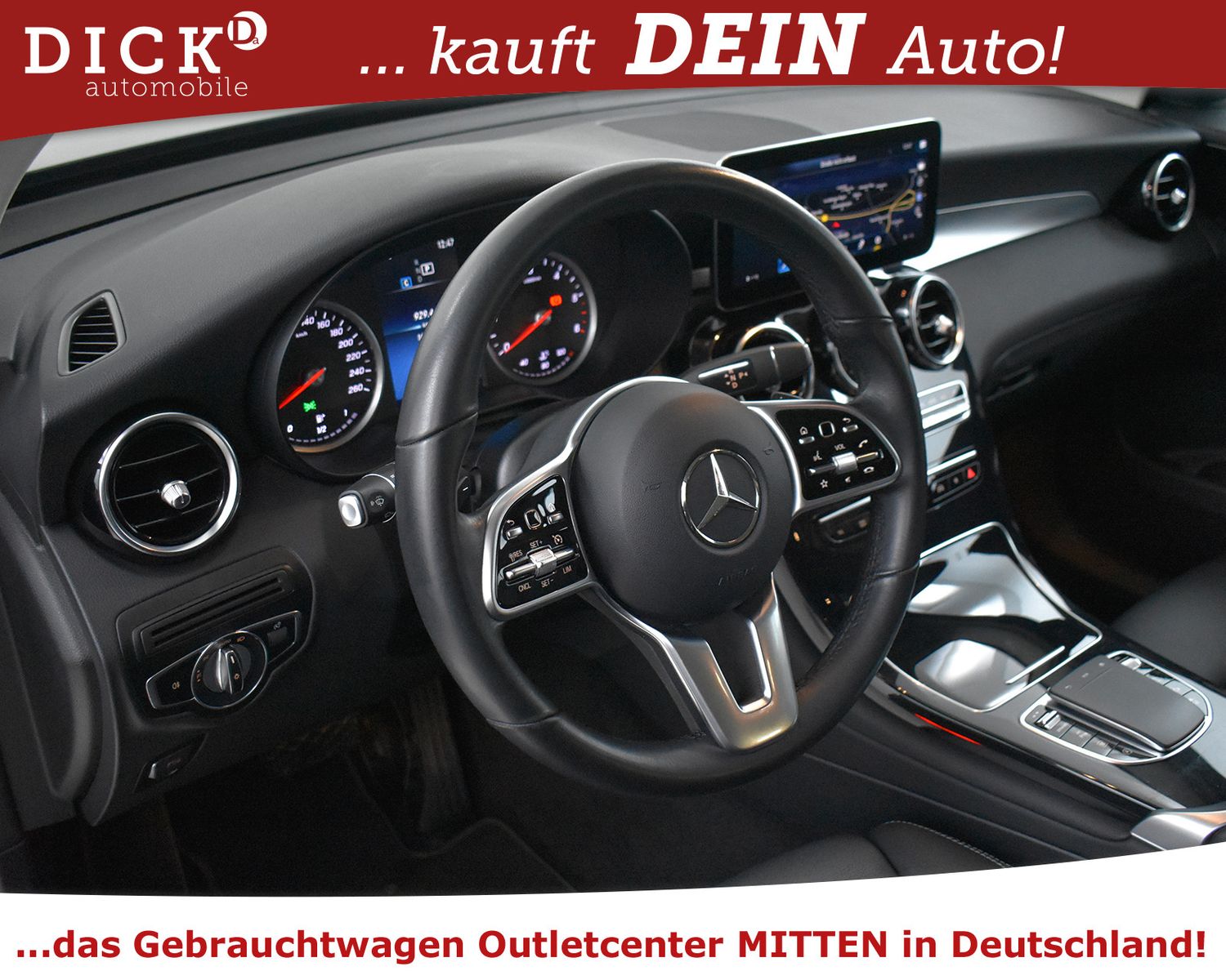 MERCEDES-BENZ GLC200d 4M >LEDER+MEMO+SHZ+KAM+AHK+LED+NAVI+TEMP - Image 10