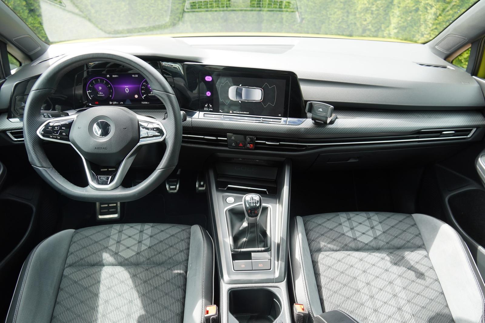 Volkswagen Golf VIII 1.5 TSI R-Line LED Navi ACC Spurhalte, миниатюра 12