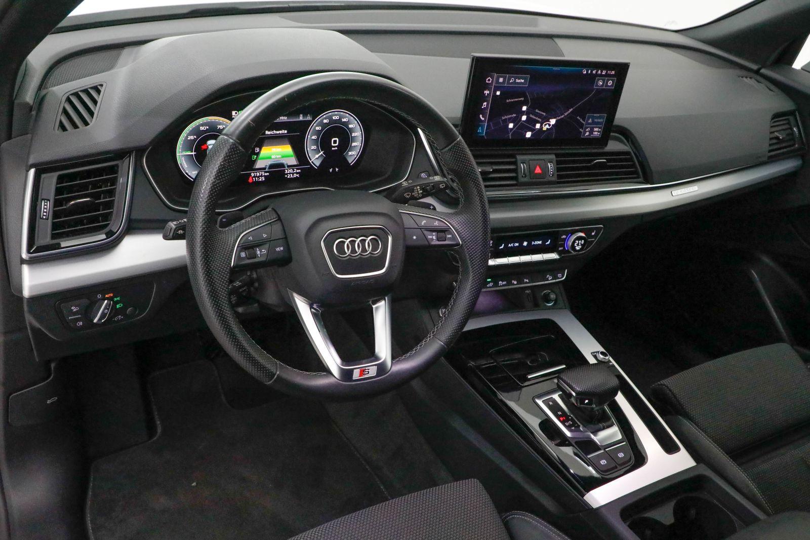 Audi Q5 Sportback 55 TFSIe quattro S line SHZ 360 ACC, миниатюра 12