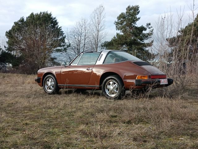 Porsche 911s Targa Chrommodell