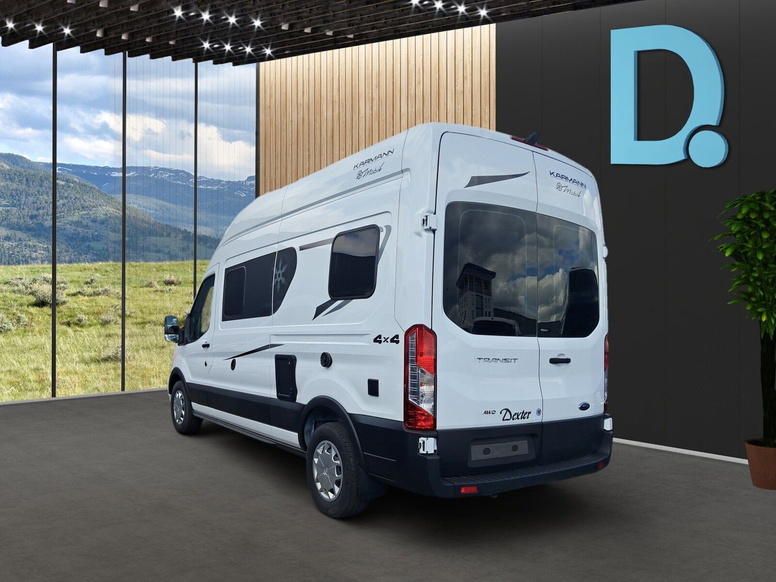 Fahrzeugabbildung Karmann Dexter 4x4 DE 560 AW Allrad 4x4, Rückfahrkamera