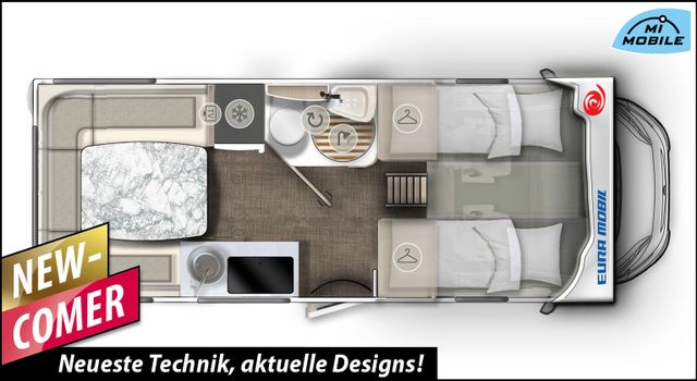 Eura Mobil Activa ONE 650 HS