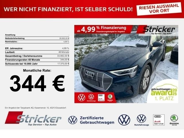 AUDI e-tron 55 quattro 344,-ohne Anzahlung Navi Kamer