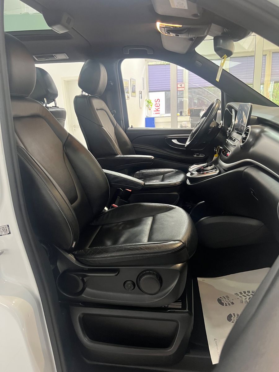 Fahrzeugabbildung Mercedes-Benz V 250 d 4MATIC lang AMG LINE *PANO*Perlmutt-Weiß