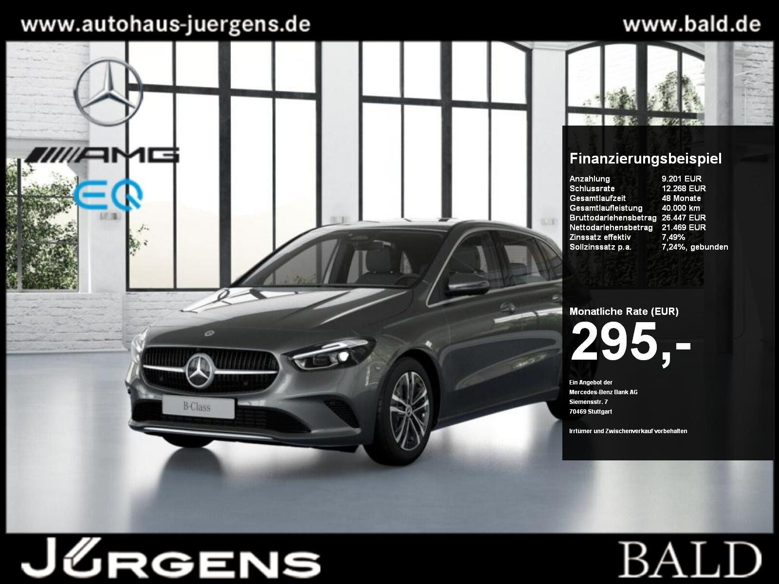 Mercedes-Benz B 200 Progressive Line AHK Multibeamm