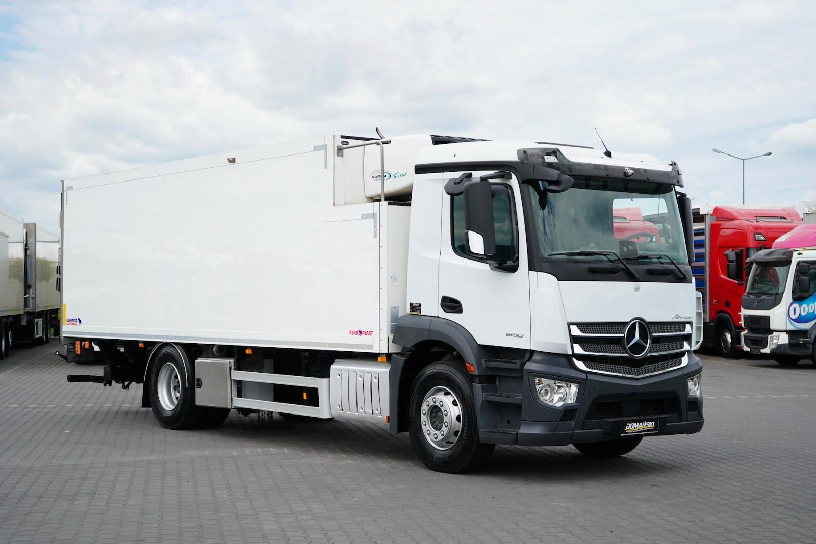 Mercedes-Benz ANTOS / 1830 / EURO 6 / CHŁODNIA + WINDA / 18 PA