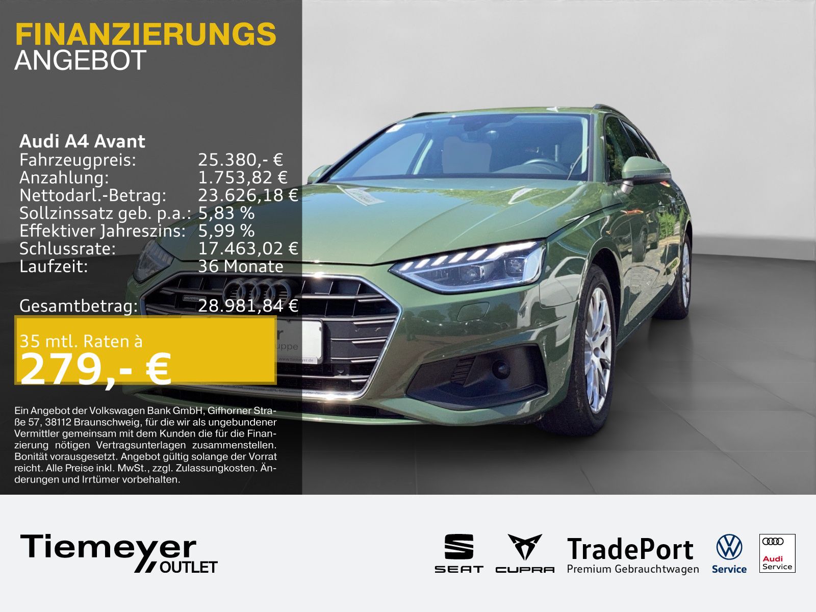 Audi A4 Avant 50 TDI Q AHK MATRIX-LED 4xSHZ