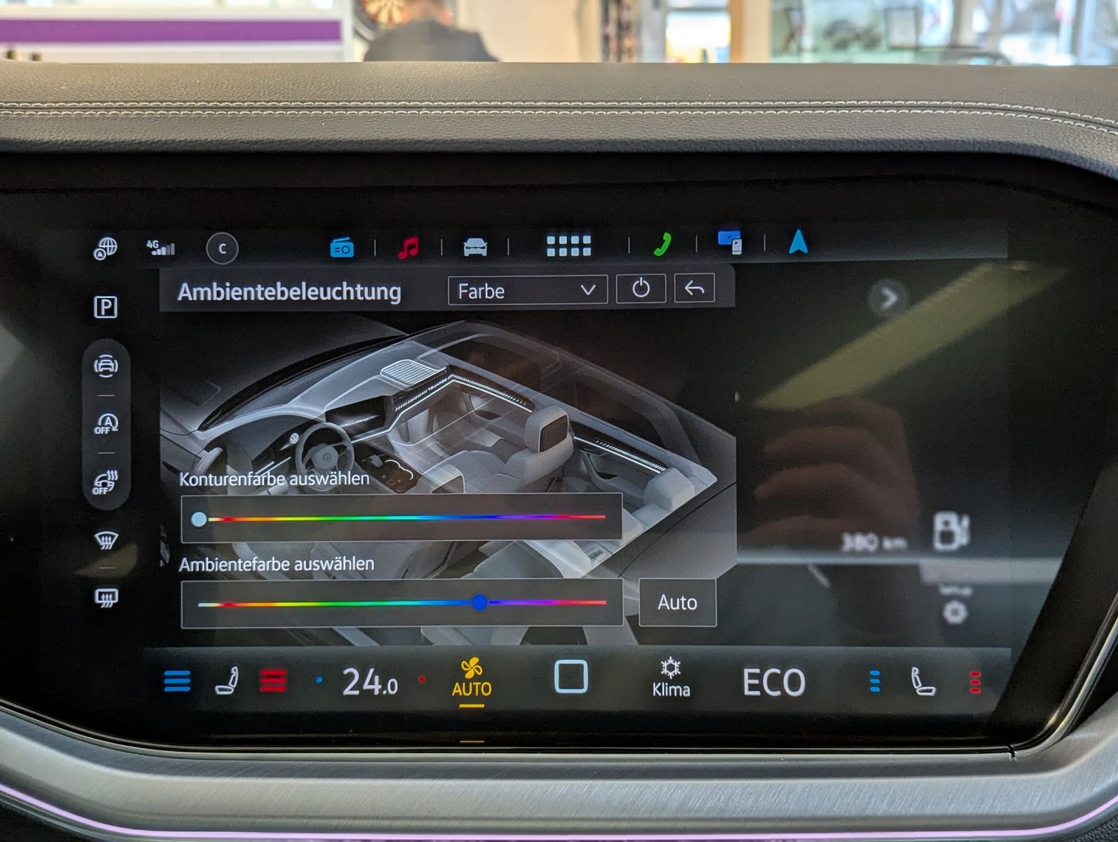 VW Touareg 3.0TDI 4M R-Line VOLL Black 22" UPE 114T - Image 35