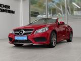 Mercedes-Benz E 500 CGI Cabrio Aut. Amg-Line, Insp. Neu - mit Benzin-Antrieb: Rot, Vollleder, Cabrio