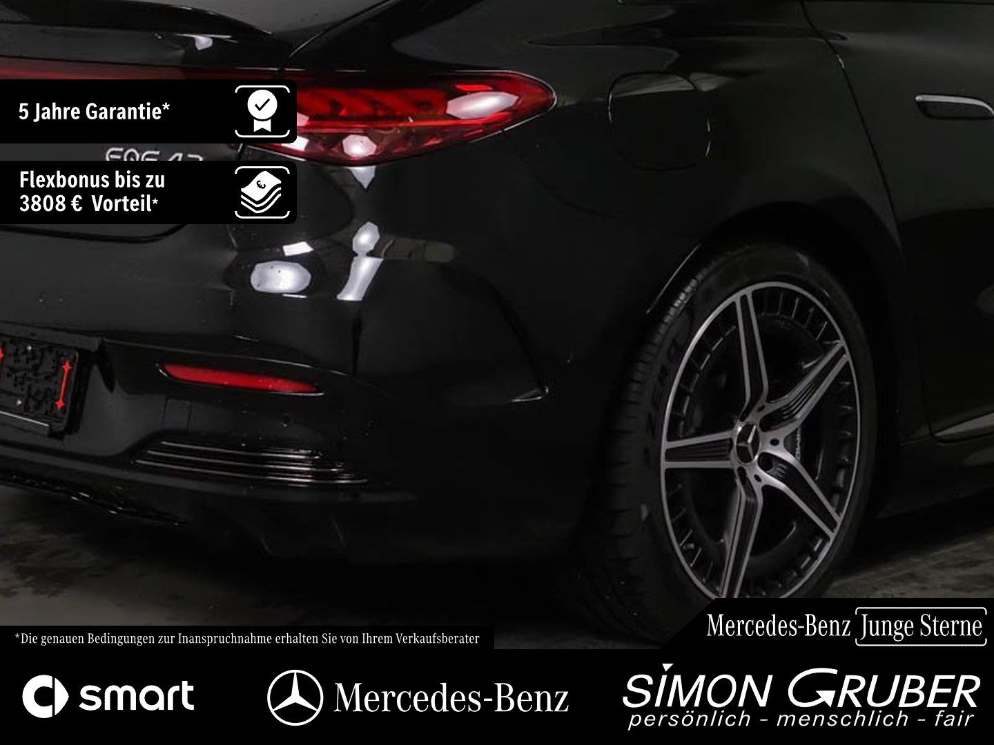 Fahrzeugabbildung Mercedes-Benz EQE 43 4M AMG Massage Sitzklima Pano AHK Mod 25