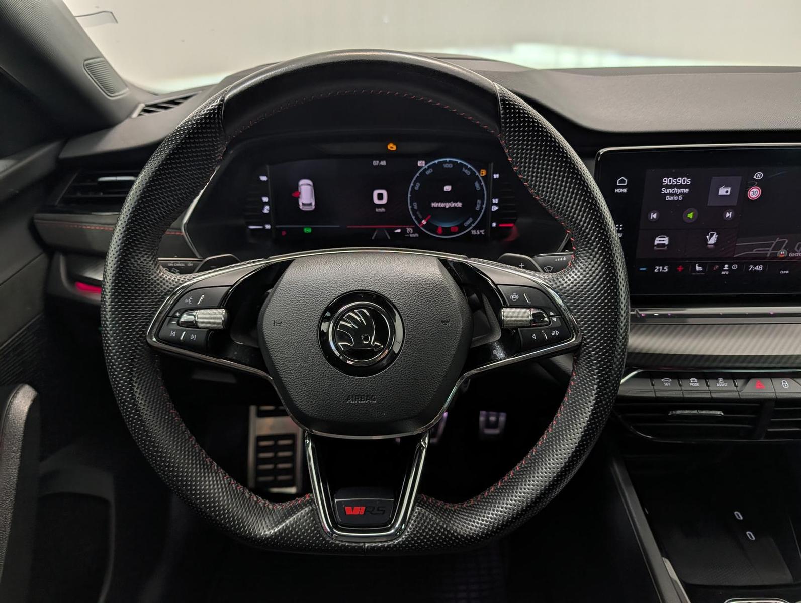Skoda Octavia 2.0 TSI RS Matrix HuD Navi AHZV RFK Alu1, миниатюра 9