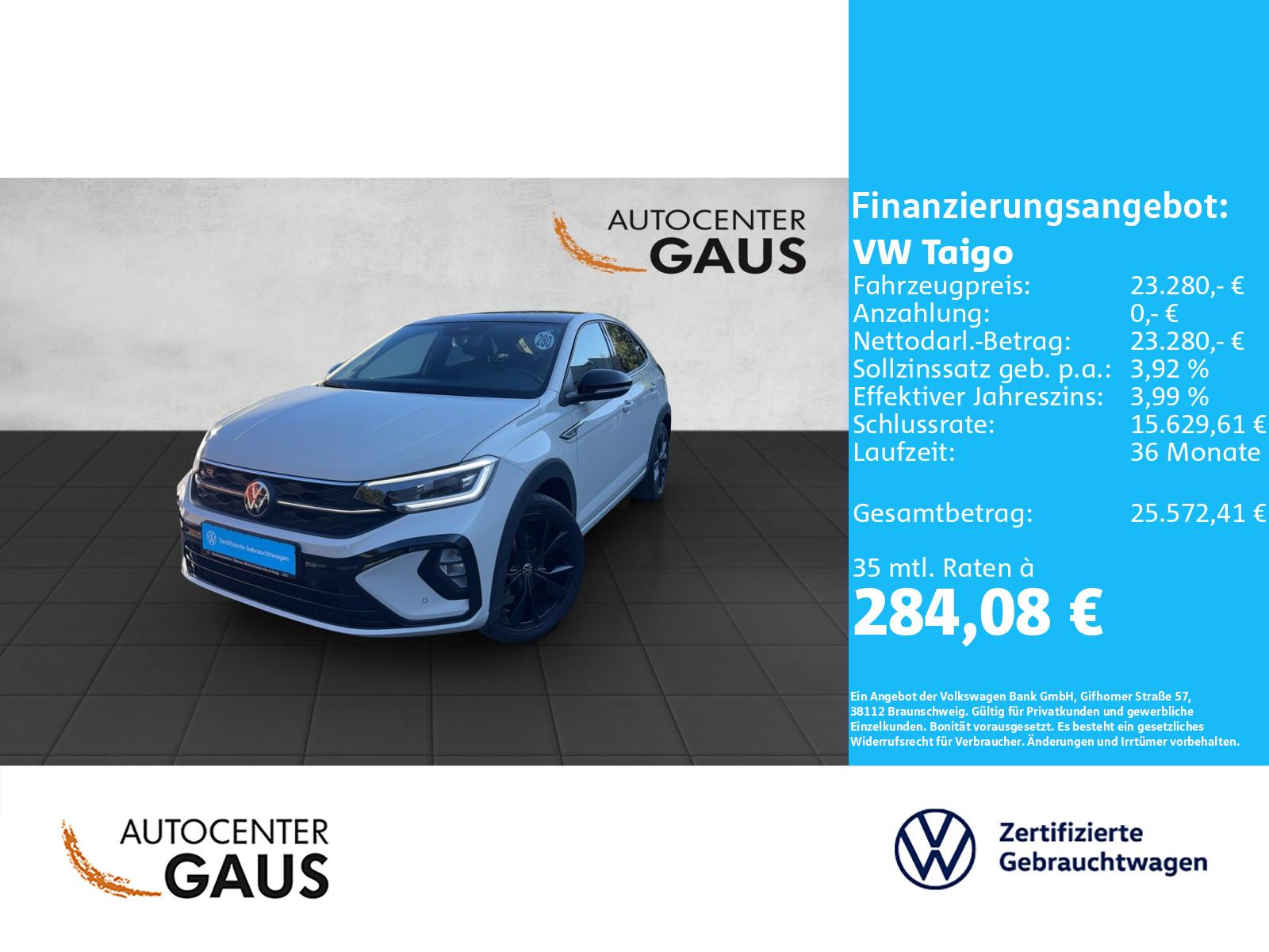 Volkswagen Taigo R-Line 1.5 TSI DSG Pano*Navi*Black Style