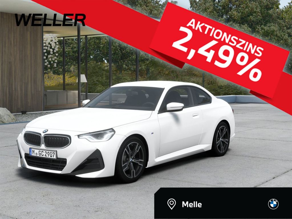 BMW 220i Coupe M SPORT AdLED Live+ SHZ HiFi 18" Navi