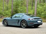 Porsche LEDER+NAVI+APPROVED+20"LM+SAGA+NO-OPF - blaue Porsche Cayman